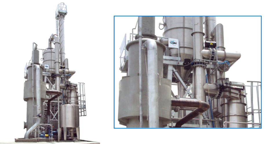 installation Evaporators & Concentrators with JBT Co.